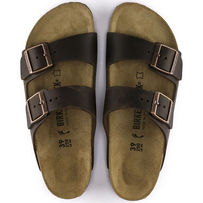 Unisex Arizona Oiled Leather Habana Regular/Wide
