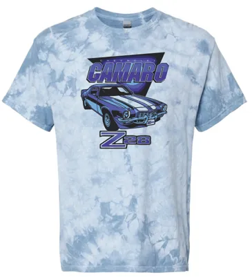 Vintage Camaro Z28 Unisex Tie Dye T-Shirt