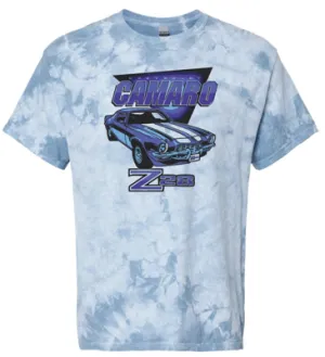 Vintage Camaro Z28 Unisex Tie Dye T-Shirt