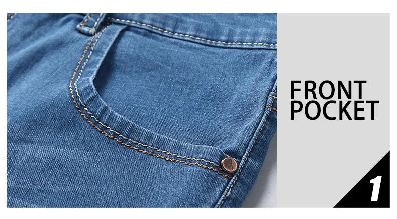 West Louis™ High Stretch Casual Shorts