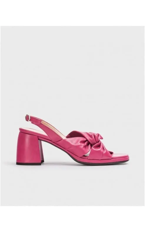 Wonders- Chunky Heel Sandal in Sauvage Orchid
