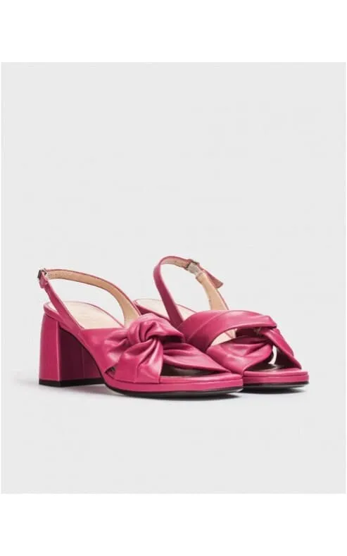 Wonders- Chunky Heel Sandal in Sauvage Orchid