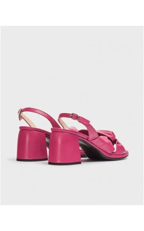 Wonders- Chunky Heel Sandal in Sauvage Orchid