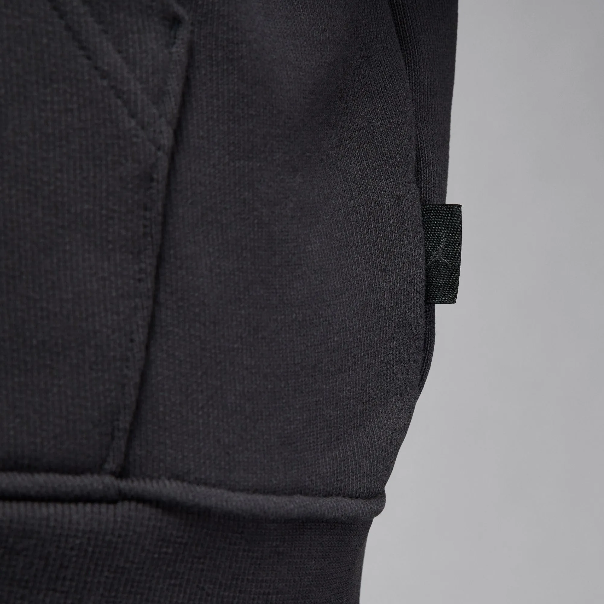 WORDMARK FLEECE PULLOVER HOODIE OFF NOIR