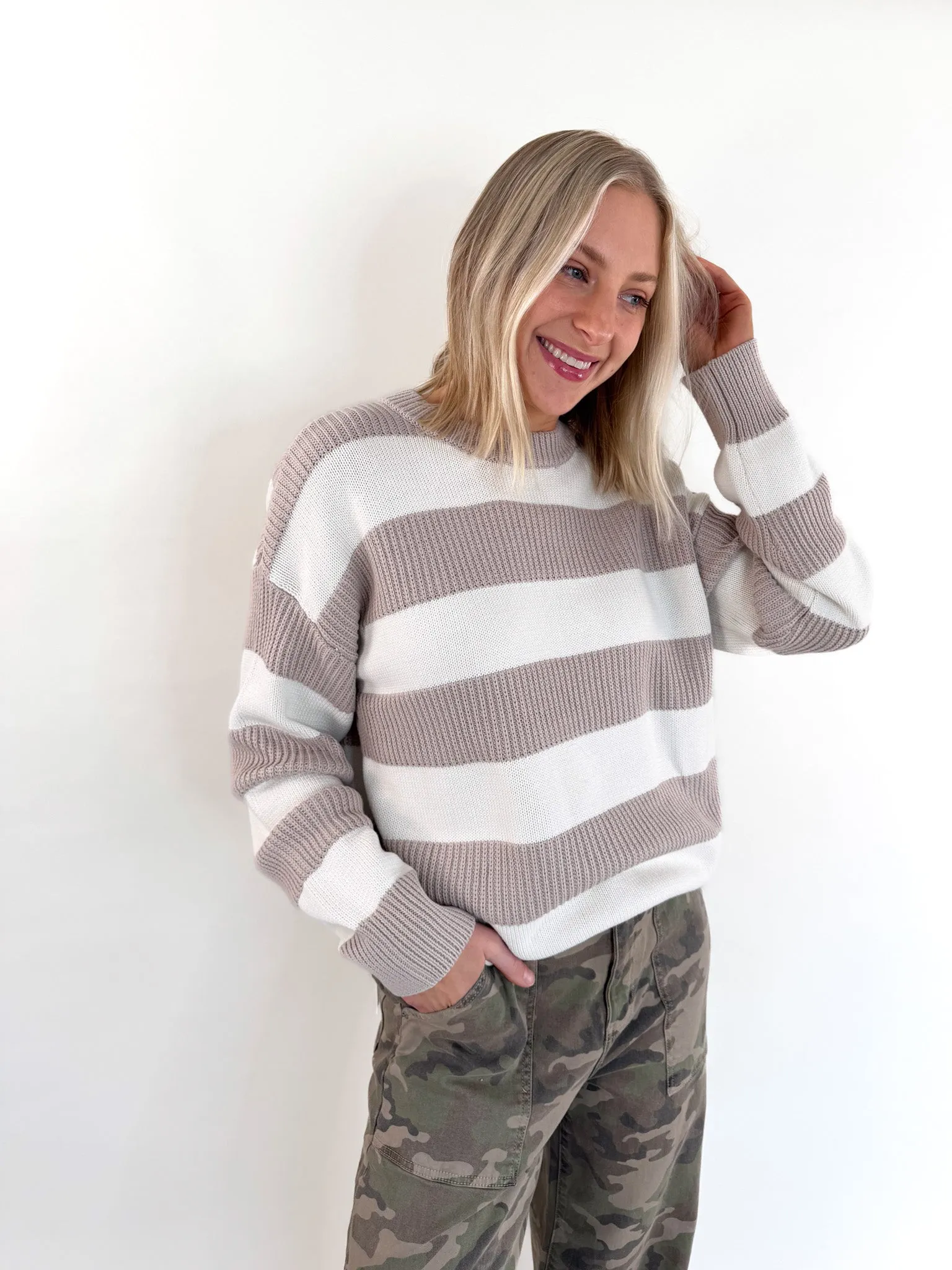 [Z SUPPLY] Boyfriend Sailor Sweater